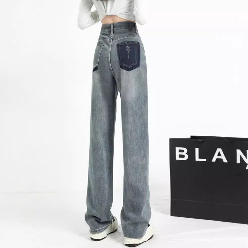 Vintage Classic European-American Design Daily Commute Jeans  Size_S - Image 2