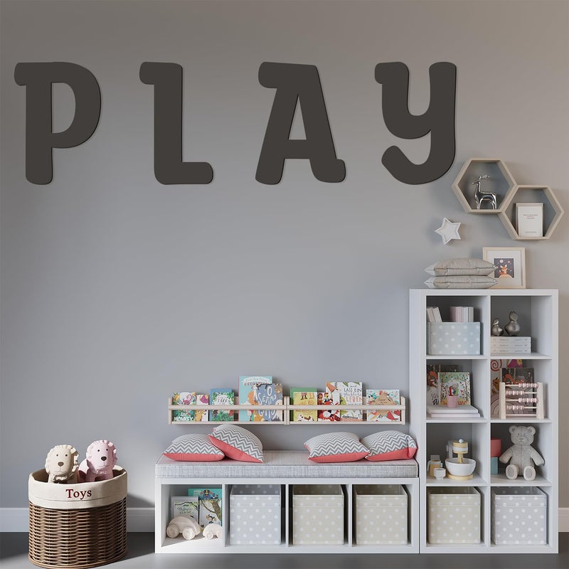 Longan Craft 17 Inch Large Wooden Letters, Big Wooden Alphabet Letters for Wall Decor Paintable Large Thick Wood Letters R for Crafts Wooden Cutout Sign for Nursery Birthday Wedding Party Home Decoration - Image 5