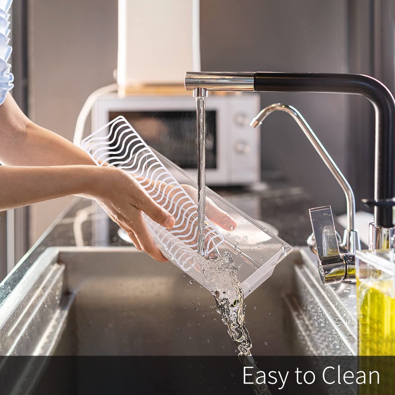 SILIVO Produce Saver Containers for Refrigerator (6 Pack) - 1.5L Fruit Storage Containers for Fridge, Vegetable Storage Containers with Drain Tray Keep Fresh for Veggie, Fruit, Lettuce and Salad - Image 4