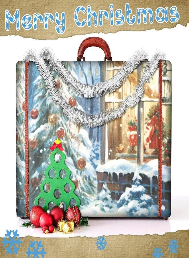 PerKoop 48 Sheets Decoupage Paper for Furniture 8.3 x 11.7 Inches Vintage Paper Decorative Decoupage Supplies Decoupage Decor for Crafts Scrapbook, 12 Styles, Exquisite (Snowy Scene) - Image 4