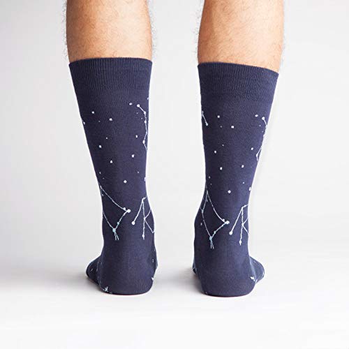 Sock It To Me Men's Stars Constellation Crew Socks - Image 3
