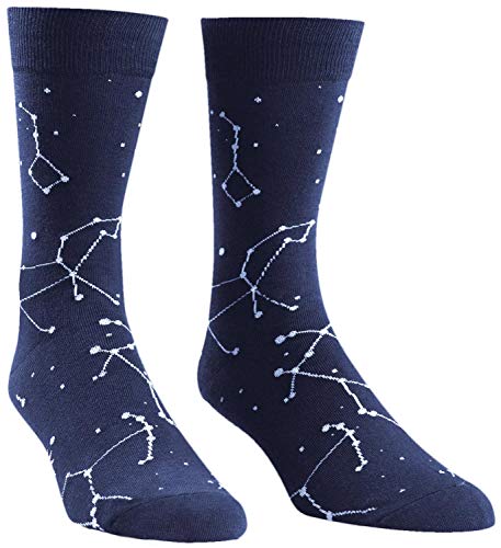 Sock It To Me Men's Stars Constellation Crew Socks - Image 1