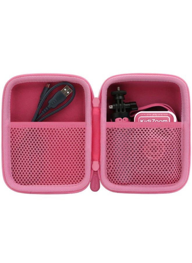 Aenllosi Hard Carrying Case Compatible with VTech KidiZoom Creator Cam (Pink)  - Image 1