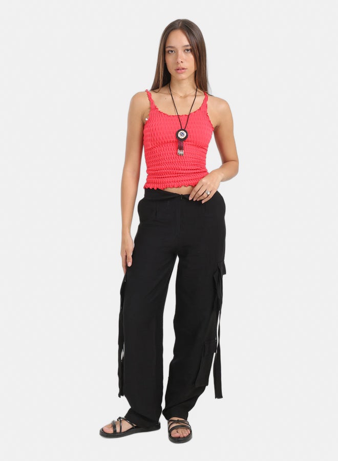 Carina Turn Down Cargo Pants - Image 5
