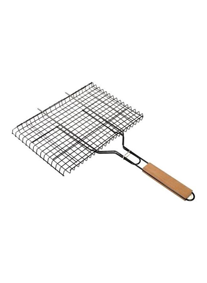 Royalford Steel BBQ Grill Black/Brown - Image 1