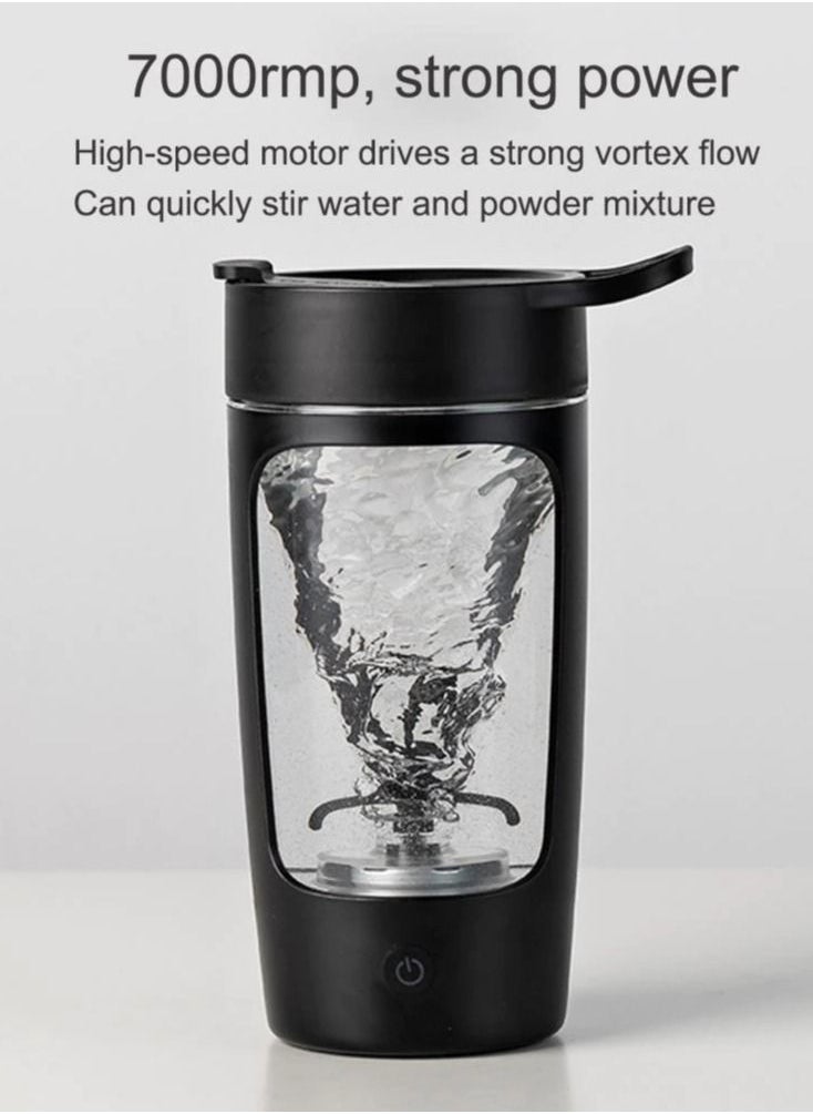 Generic 650ml Electric Shaker Bottle USB Charging Portable Juicer Blender Bottles Electric Stirring Mixing Water Cup Sport Water Bottle  - Image 3