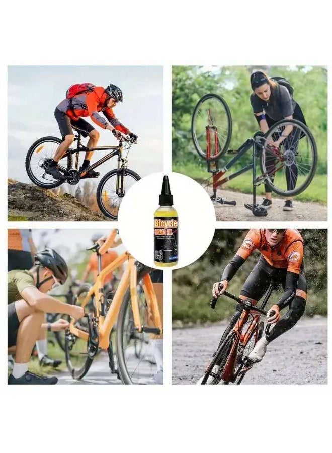 ويليام وير زيت سلسلة دراجات متعدد الأغراض 100 مل لدراجات الطرق والدراجات الجبلية ومحامل الدراجات والسلاسل والعجلات الحرة وإكسسوارات الركوب والمحاور لإصلاح السلاسل ومنع الصدأ. مناسبة أيضًا للأدوات الآلية وآلات الخياطة وقطع غيار السيارات والأجهزة المنزلية. - Image 4