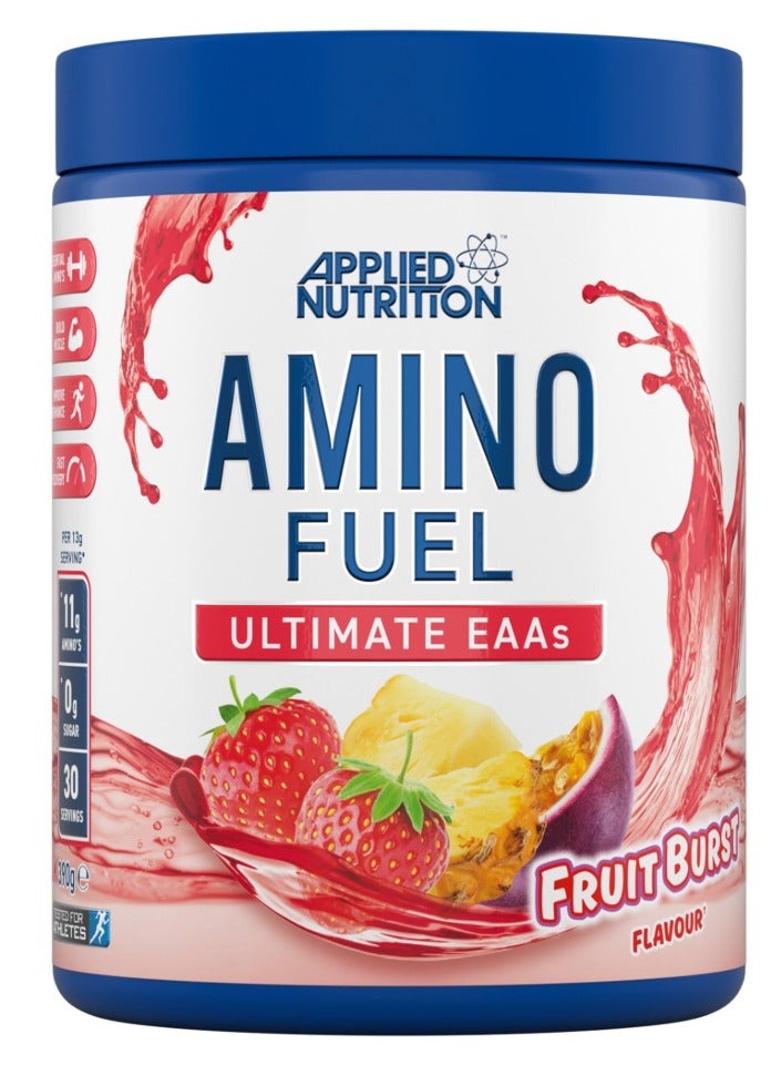 Applied Nutrition Applied NutritionAmino Fuel - Amino Acids Supplement, EAA Essential Amino Acids Powder, Muscle Fuel & Recovery (390g - 30 Servings) (Fruit Burst)  - Image 1