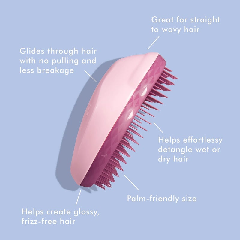 TANGLE TEEZER The Original Detangling Hairbrush - Pink-Mauve Unisex Hair Brush 1 Pc - Image 1