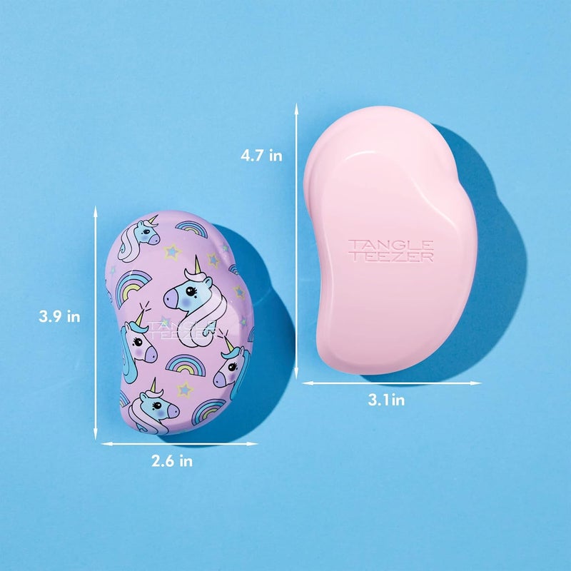 TANGLE TEEZER The Original Detangling Hairbrush - Pink-Mauve Unisex Hair Brush 1 Pc - Image 3
