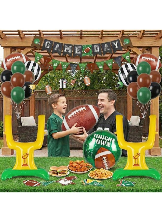 yeewaka Football Party Balloon Garland Arch - Image 3