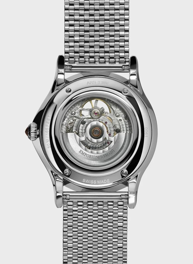 EMPORIO ARMANI Classic Mesh Strap Analog Watch
