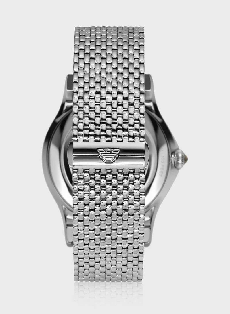 EMPORIO ARMANI Classic Mesh Strap Analog Watch