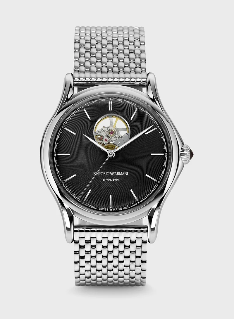 EMPORIO ARMANI Classic Mesh Strap Analog Watch