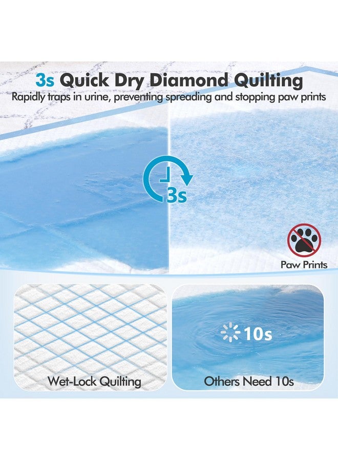 جيمارس وسادة تبول للكلاب سميكة وعالية الامتصاص من جيمارس 4XL 36 بوصة × 36 بوصة كبيرة جدًا - وسادات تبول كبيرة الحجم من البوليمر سريعة الجفاف ولا تسرب للكلاب والقطط والأرانب والحيوانات الأليفة 45 قطعة - Image 3