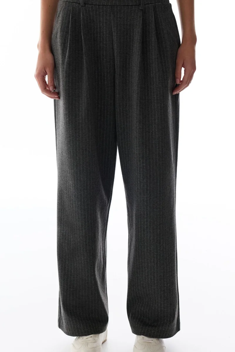 بنتي PENTI Striped Wide Leg Trousers
