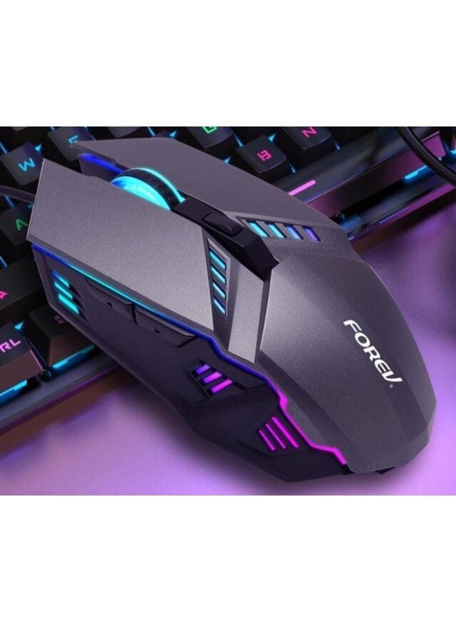 فوريف ماوس جيمينج سلكي Forev FV-136 بإضاءة RGB - Image 4