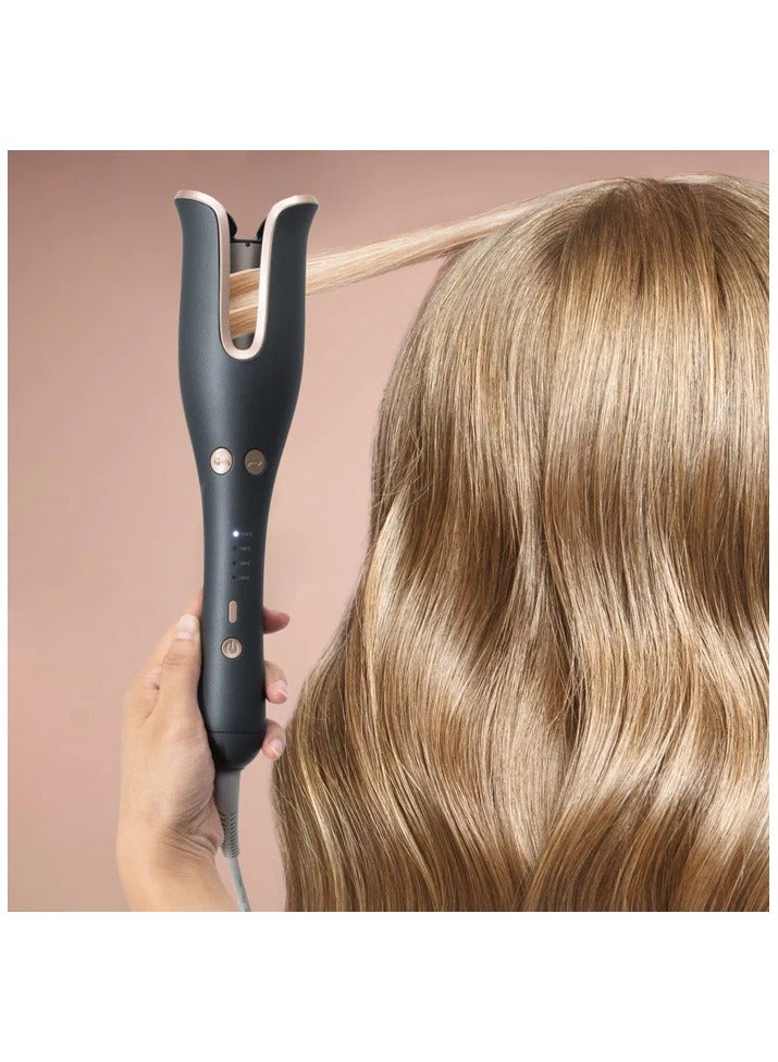 JOY Professional Hair Curler/Waver, Professional Styling Device To Get Wonderful Curly Hair, With Four Different Controls To Suit All Hair Types, Black/Rose Gold - Image 3
