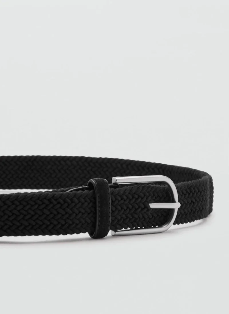 Mango Man Braided Elastic Belt