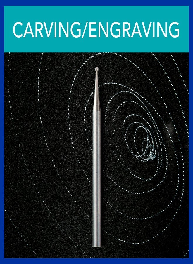 درمل مجموعة ملحقات أدوات دوارة للنحت والنقش Dremel 729-01، مكونة من 11 قطعة - تتضمن رؤوس نقش وأحجار طحن - مثالية للخشب والمعادن والزجاج - Image 4