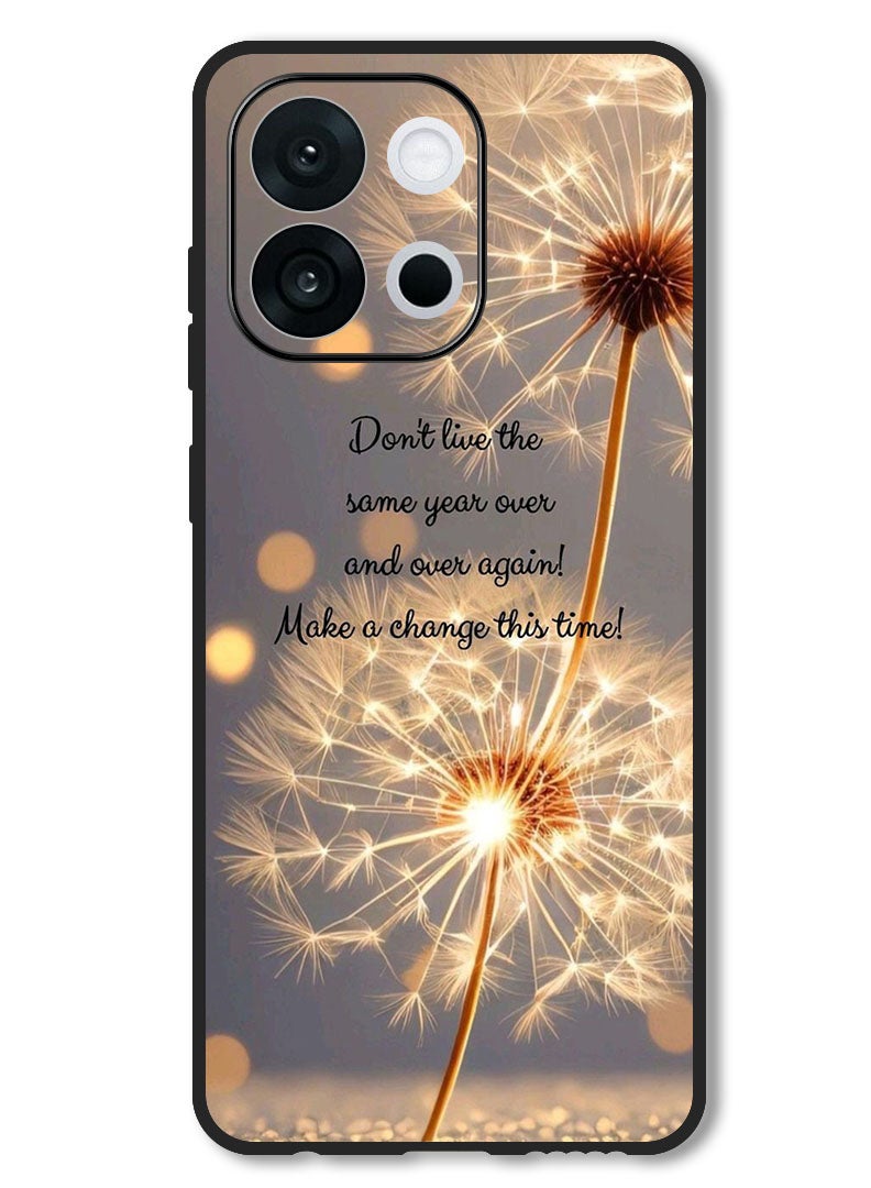 Theodor Case Compatible with OnePlus 13T 6.32 Inch Protection Shockproof Bumper Cover Make a change - Image 1