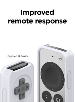 Elago R2 Slim for Apple TV 4K HD Siri Remote 3rd Generation (2022) and Apple TV Siri Remote 2nd Gen (2021) Case Cover with Full Access to All Functions - Nightglow Blue  - Image 4