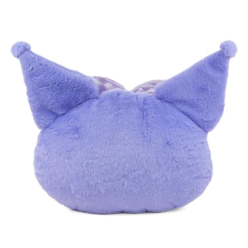 Mirada Official Sanrio Kuromi Soft Plush Face Toy – Cute Purple Cushion Plush for Kids & Girls | Fun Collectible Gift | 30cm - Image 5