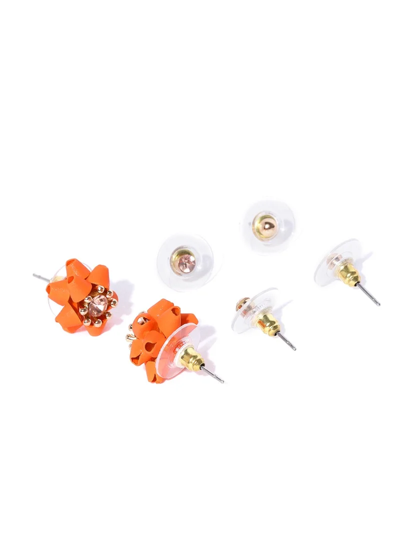 Priyaasi Set of 3 Handcrafted Studs