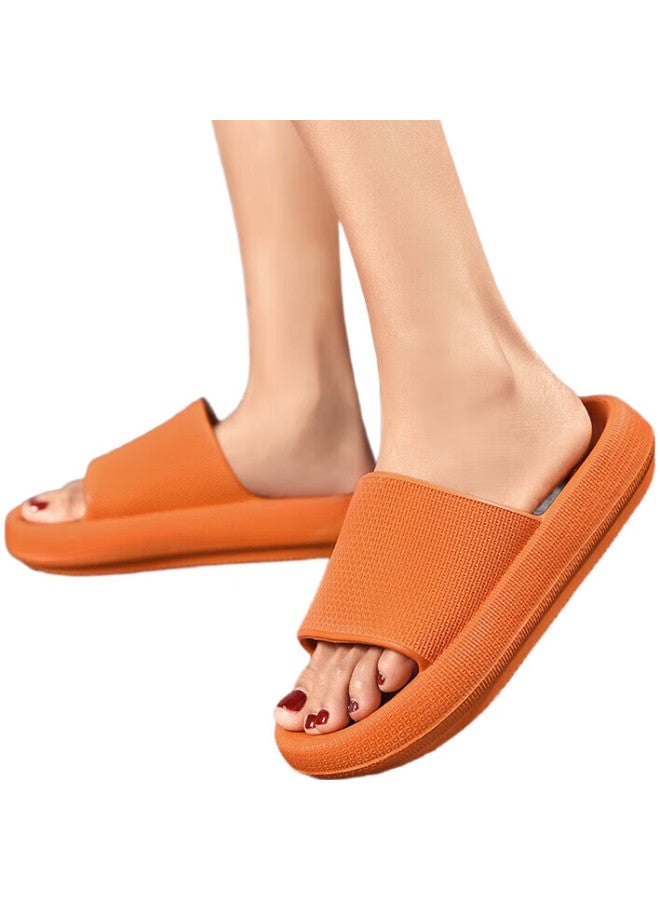 Cartelo Women'S Slippers, Comfortable Sandals, Soft-Soled Home And Shower Slippers, Women'S 0293, Orange, Size 39-40 - Image 2