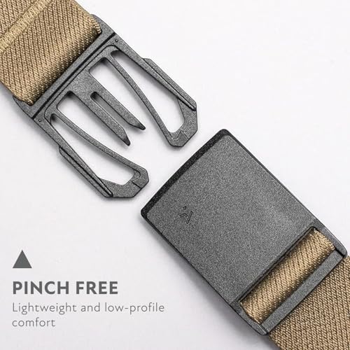 Arcade Belts Explore Adventure Belt Stretch Webbing TravelFriendly One Size Fits Most Essential Sandstone - Image 3
