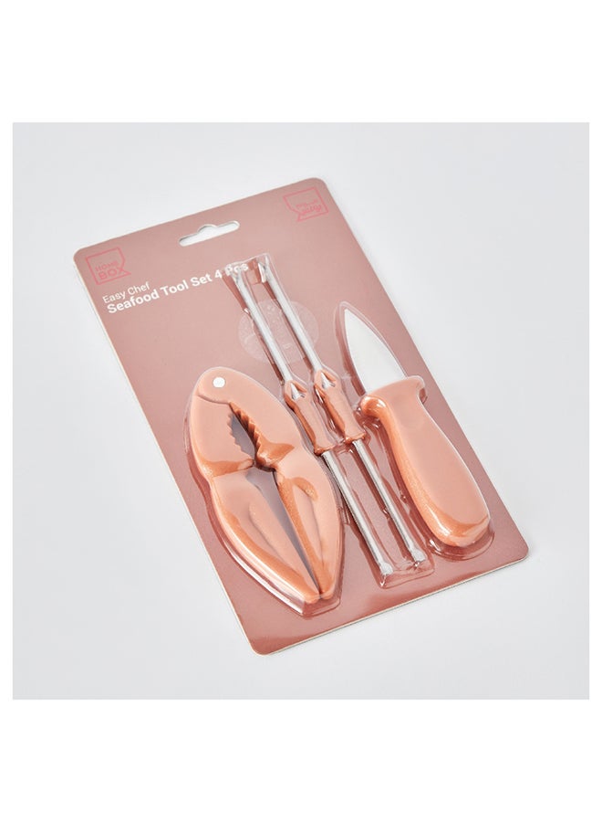 Home Box Easy Chef 4-Piece Seafood Tool Set 13x2x5 cm - Image 5