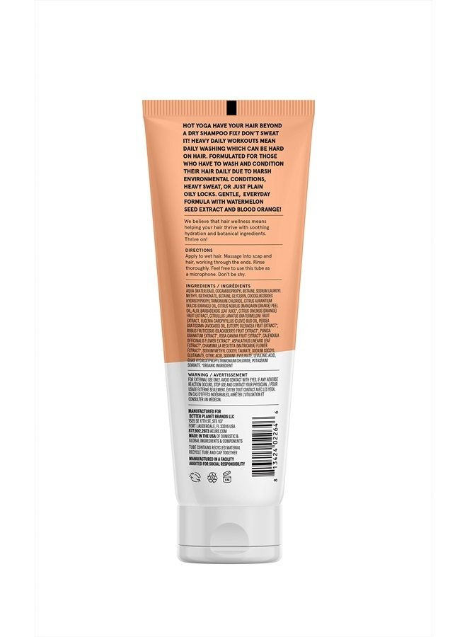 ACURE Daily Workout Watermelon Shampoo | 100% Vegan | For Oily, Environmental Stressed, Workout Heavy Hair | Watermelon & Blood Orange - Gentle Everyday Formula | 8 Fl Oz - Image 3