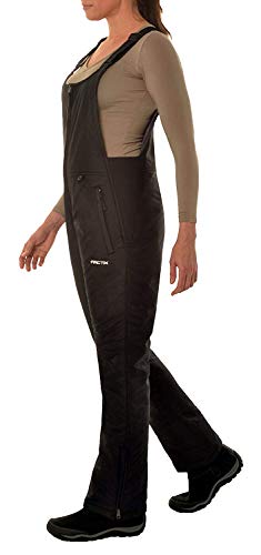Arctix Women's Essential Insulated Bib Overalls, Black, Medium, 1450 - Image 4