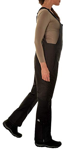 Arctix Women's Essential Insulated Bib Overalls, Black, Medium, 1450 - Image 5