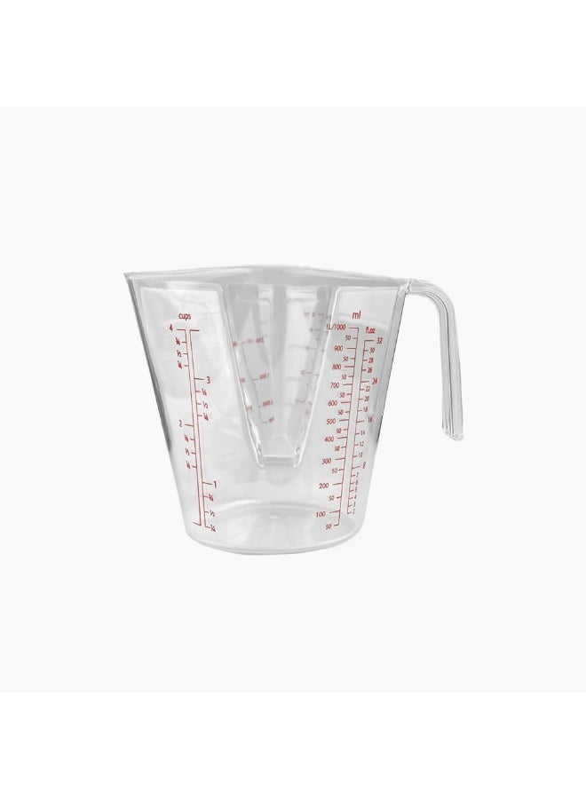 Zinnia Zinnia Acrylic Measuring Jug, 1 Liter Capacity 