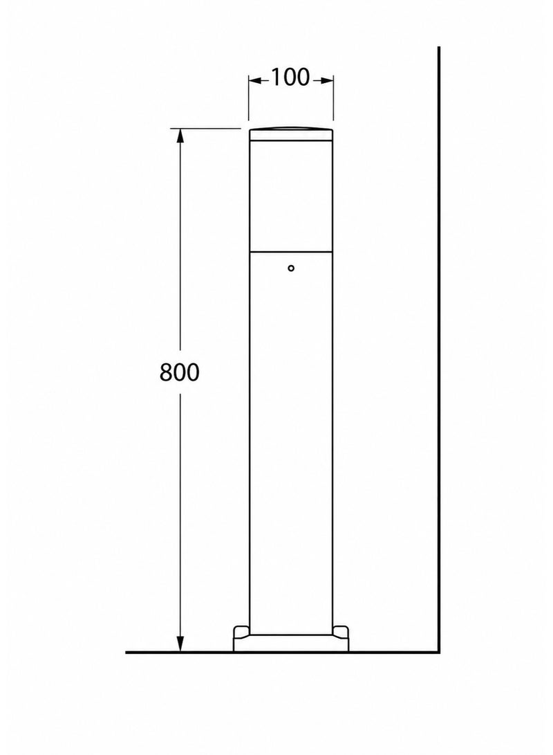 Fumagalli AMELIA 800 (DR2.575) Black/Opal 8 Watt with Warm Light Color - Image 3