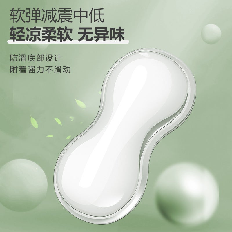 Mechanical Keyboard Hand Rest Office Wrist Pad Silicone Cool Transparent Mouse Wrist Rest - Image 4