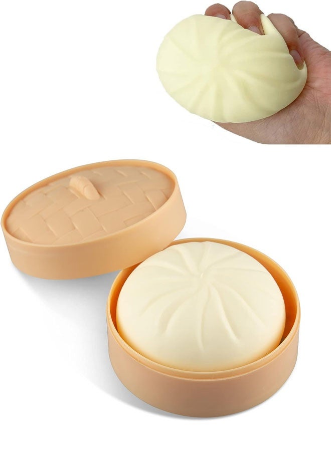 كرة ضغط على شكل زلابية لتخفيف التوتر، لعبة ضغط على شكل عجينة، كعكة طرية لتخفيف القلق، لعبة ضغط للكبار، زلابية مبتكرة في قدر بخاري، لعبة حسية مصغرة مضادة للتوتر واضطراب فرط الحركة ونقص الانتباه - Image 1