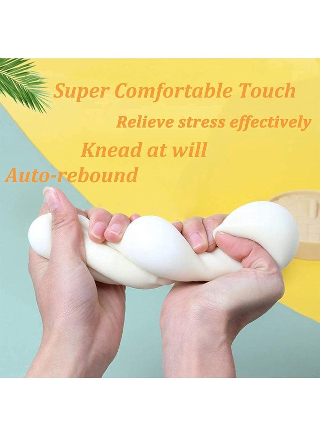 كرة ضغط على شكل زلابية لتخفيف التوتر، لعبة ضغط على شكل عجينة، كعكة طرية لتخفيف القلق، لعبة ضغط للكبار، زلابية مبتكرة في قدر بخاري، لعبة حسية مصغرة مضادة للتوتر واضطراب فرط الحركة ونقص الانتباه - Image 4