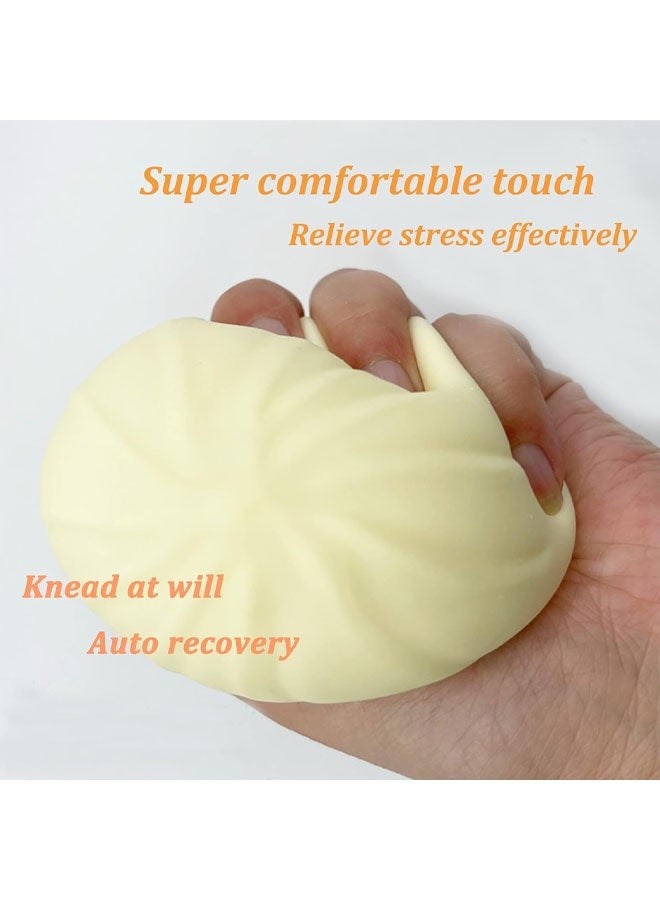 كرة ضغط على شكل زلابية لتخفيف التوتر، لعبة ضغط على شكل عجينة، كعكة طرية لتخفيف القلق، لعبة ضغط للكبار، زلابية مبتكرة في قدر بخاري، لعبة حسية مصغرة مضادة للتوتر واضطراب فرط الحركة ونقص الانتباه - Image 3