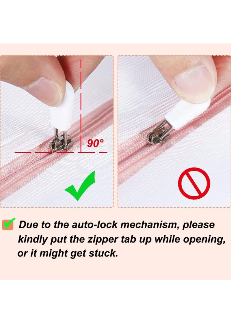 Suntown Extra Large Mesh Wash Bags Laundry Bags, 2 Pack 43 x 35 inch Jumbo Delicates Bag for Washing Machine, Large Mesh Bags for Delicates, Coats, Blankets, Bedding, Toys, Pet Items - Image 3