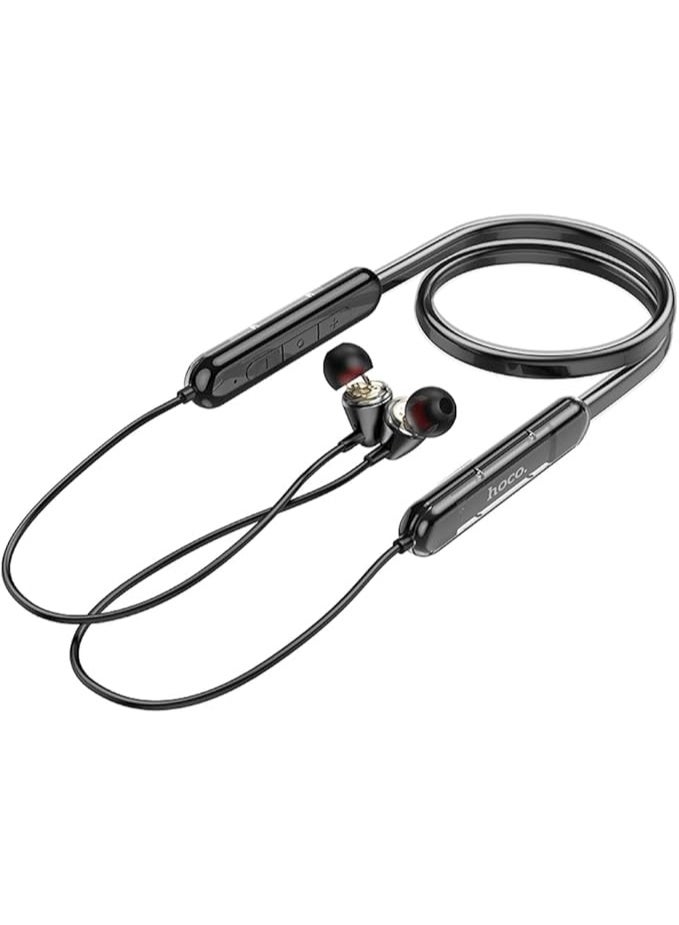 هوكو ES65 - سماعة بلوتوث لاسلكية Dream Sports، بلوتوث V5.3، وقت الاستخدام: حتى 30 ساعة، وقت الاستعداد: حتى 350 ساعة، متوافقة مع iPhone وSamsung وOnePlus وHuawei وXiaomi وOppo - أسود - Image 2