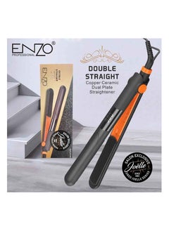 Hair straightener, Hair Pro Nano Titanium Salon Tourmaline EN-3865, black, for women and girls, with an elegant design for easy use at home or at the hairdresser, fast performance for styling fine and curly hair. - pzsku/Z58876806E5961BFC6887Z/45/_/1694001527/9bbb45b9-2ca0-4d79-9684-e2939868e7e4