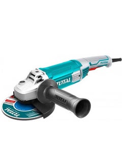 TOTAL Total Angle Grinder 1010W, 125mm Disc, Variable Speed Control, 5000-12000rpm, M14 Spindle, with Auxiliary Handle - Ideal for Cutting, Grinding, Polishing - TG1121256-3, 220-240V  - Image 2