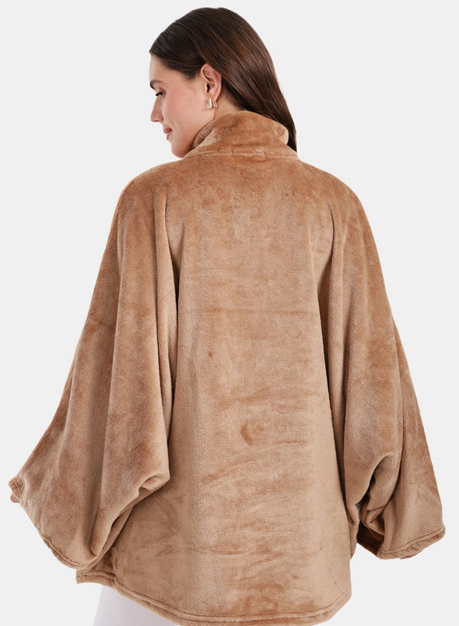 Carina Velvet Poncho Wearable Blanket - Image 4