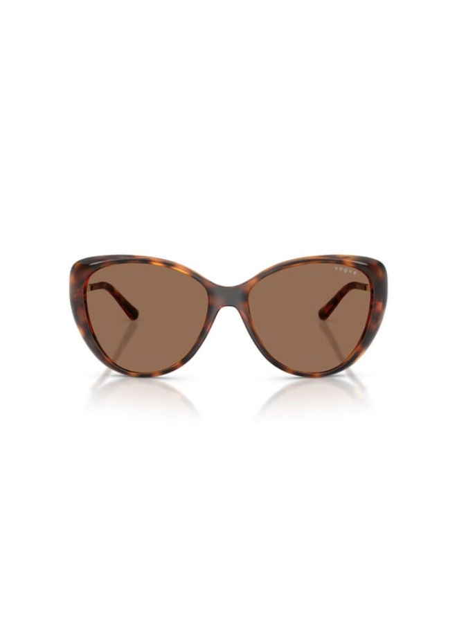 Vogue Women Full Rim Butterfly Sunglasses 0VO5661SI 56 - Image 4