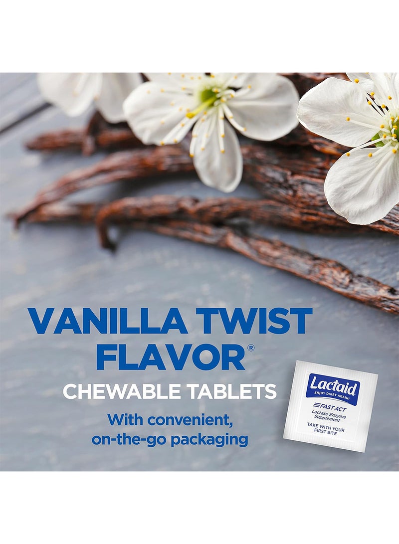 Lactaid With Lactase Enzymes Vanilla 60 Chewables - Image 3