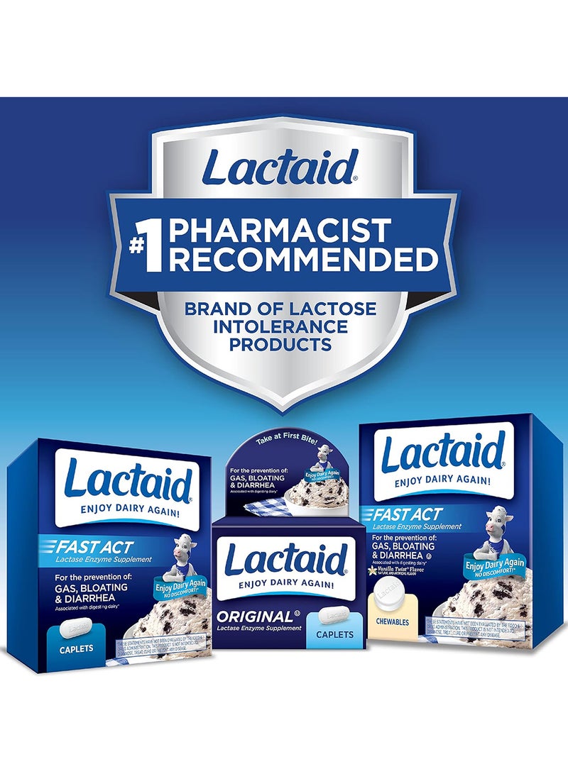 Lactaid With Lactase Enzymes Vanilla 60 Chewables - Image 4