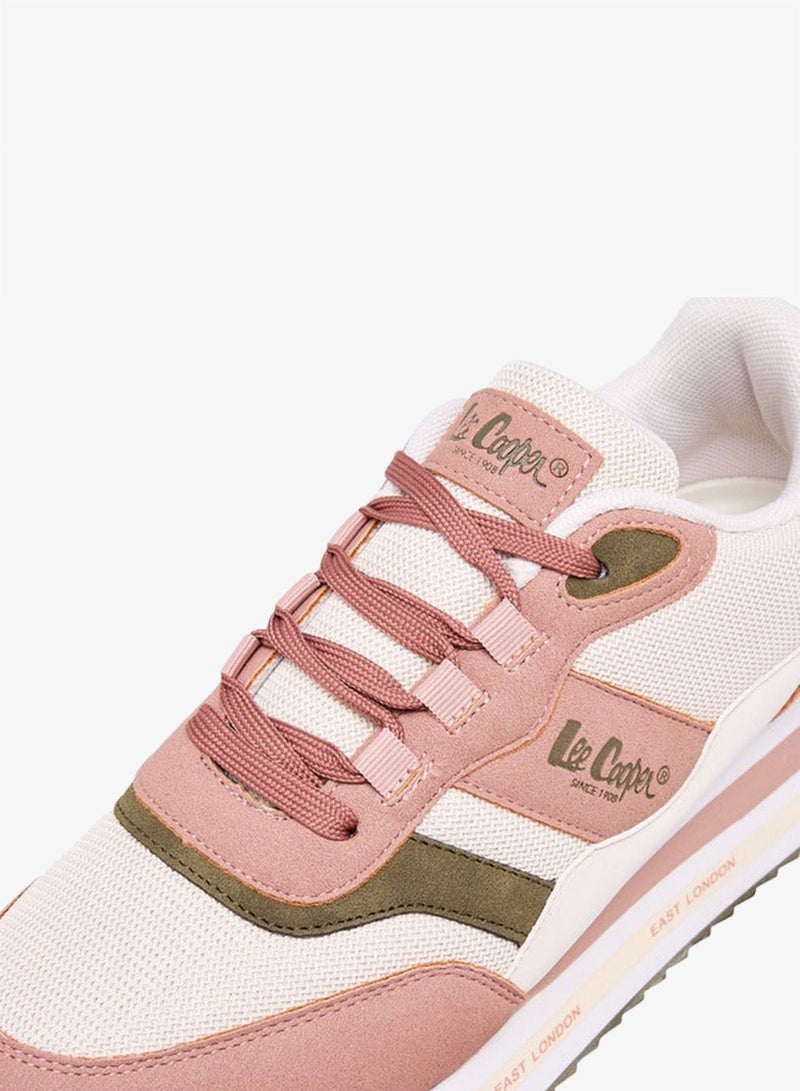 لي كوبر سنيكرز نسائي بطبعة شعار برباط - Image 4