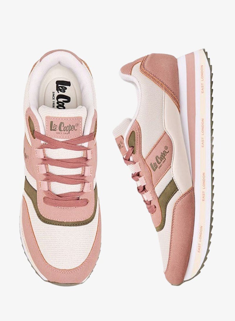 لي كوبر سنيكرز نسائي بطبعة شعار برباط - Image 3